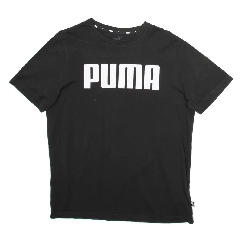 Puma Mens T-Shirt Black M 1