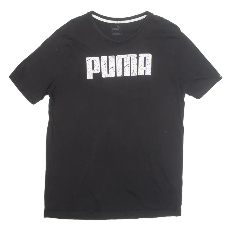 Puma Mens T-Shirt Black M 1