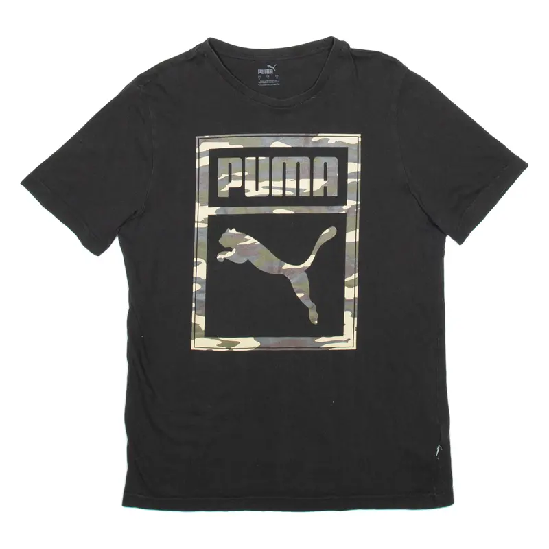 Puma Mens T-Shirt Black S 1