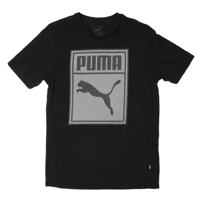 Puma Mens T-Shirt Black Xs 1