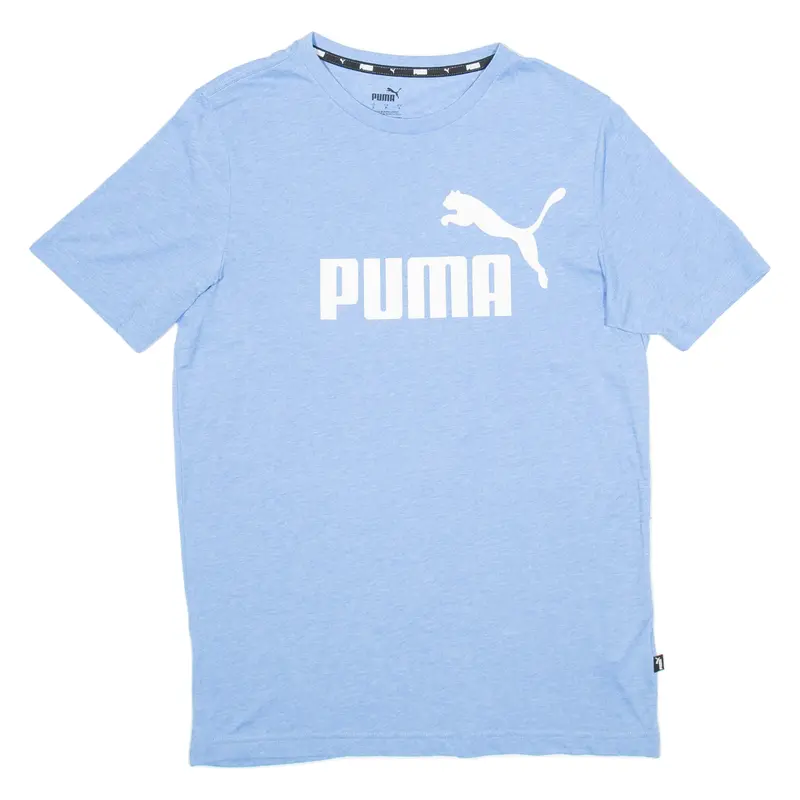 Puma Mens T-Shirt Blue S 1