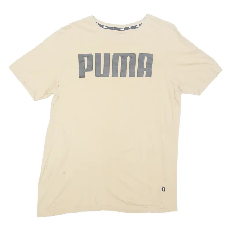 Puma Mens T-Shirt Brown S 1