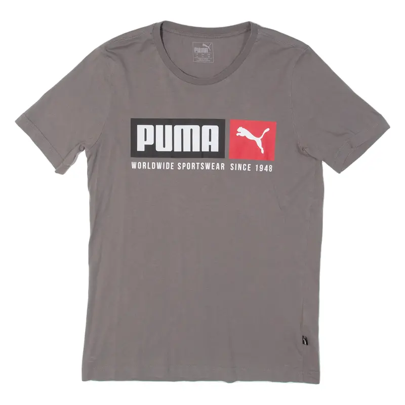 Puma Mens T-Shirt Brown Xs 1