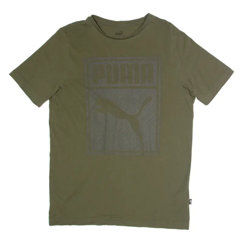 Puma Mens T-Shirt Green S 1