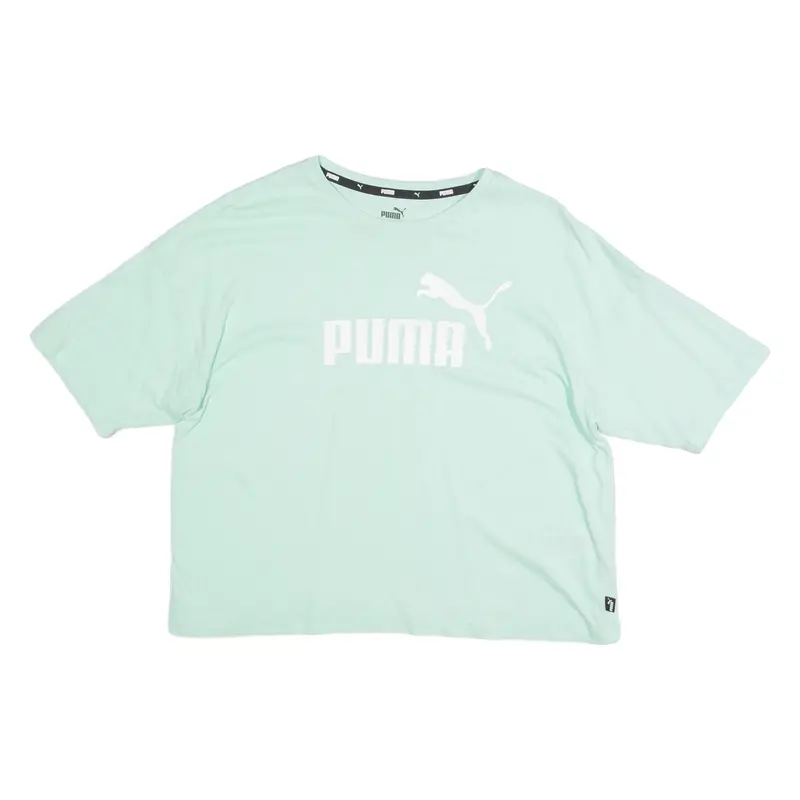 Puma Mens T-Shirt Green S 1