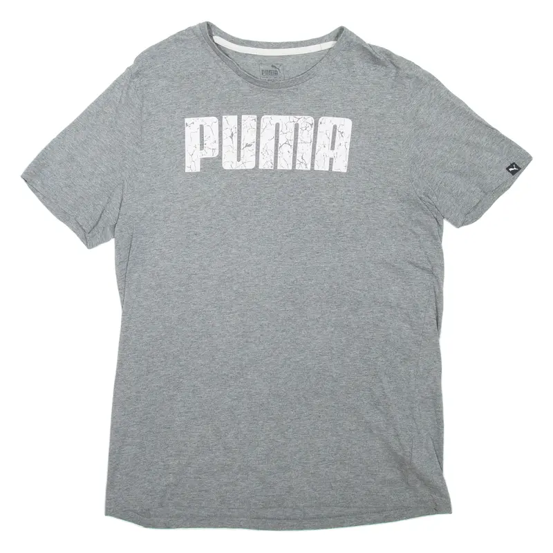 Puma Mens T-Shirt Grey L 1