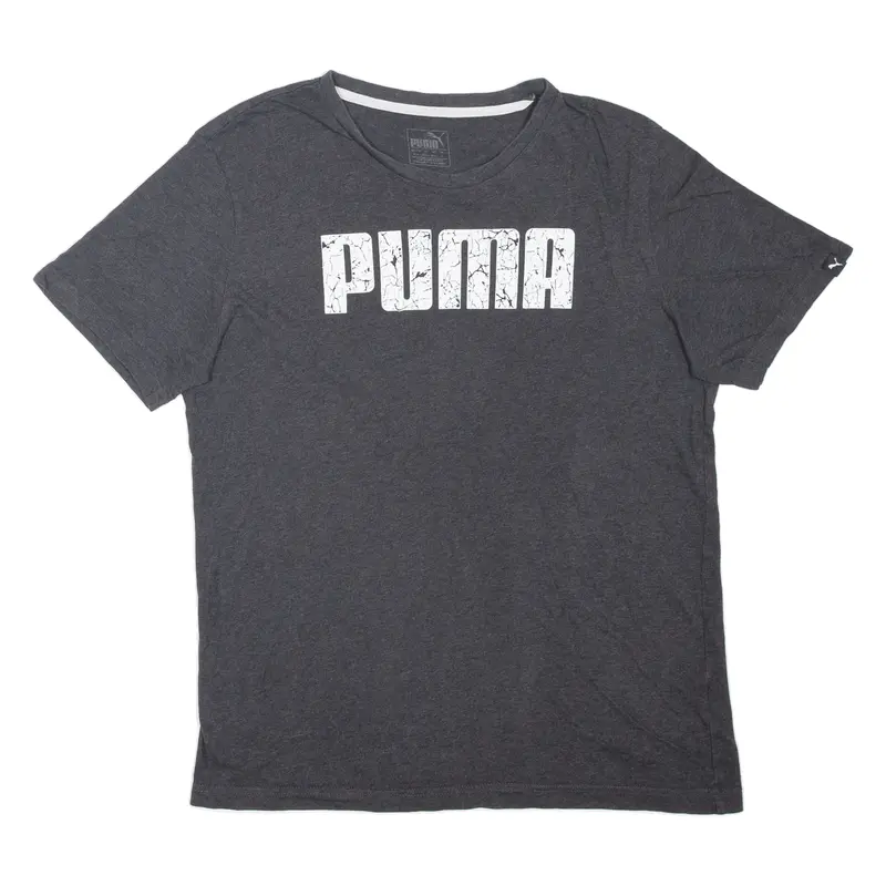 Puma Mens T-Shirt Grey M 1