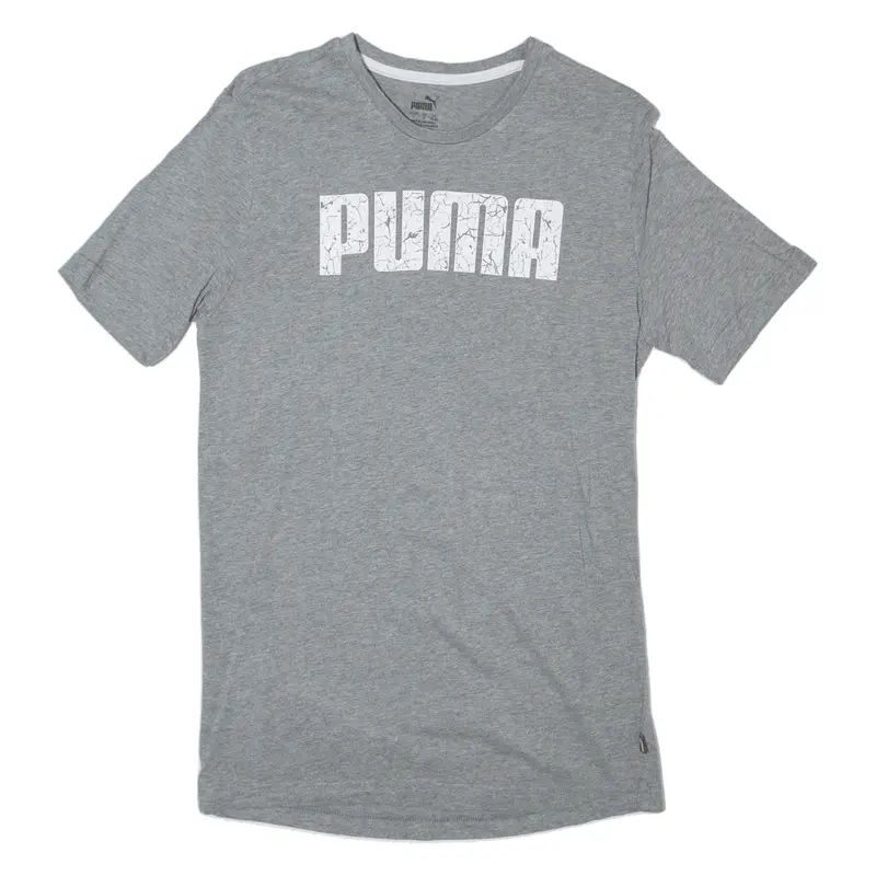 Puma Mens T-Shirt Grey S 1
