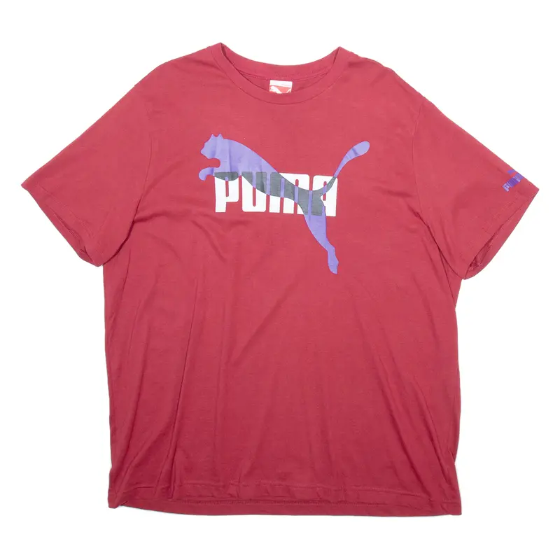 Puma Mens T-Shirt Red Xl 1