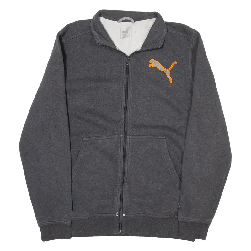 Puma Mens Track Jacket Grey M 1