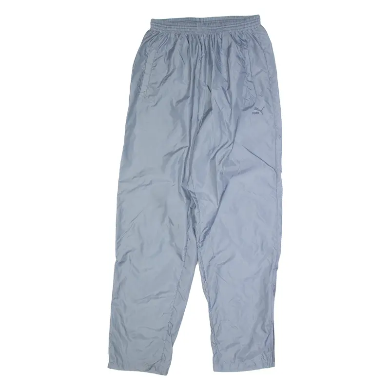 Puma Mens Track Pants Grey Nylon Straight M W27 L31 1