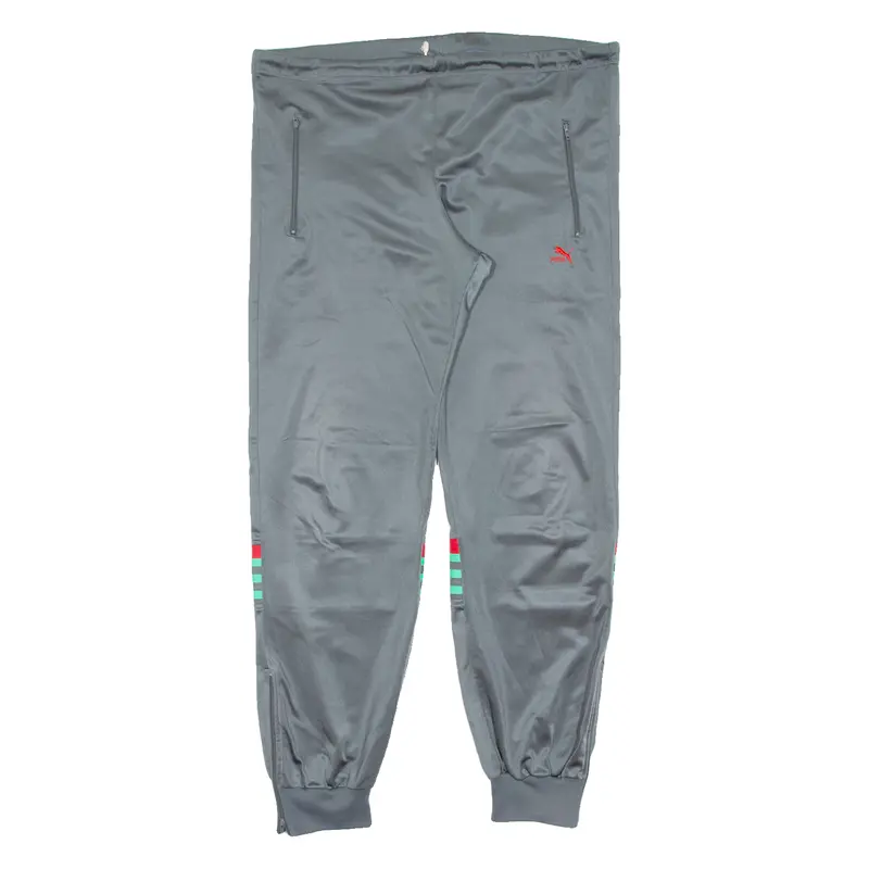 Puma Mens Track Pants Grey Tapered Xl W38 L31 1