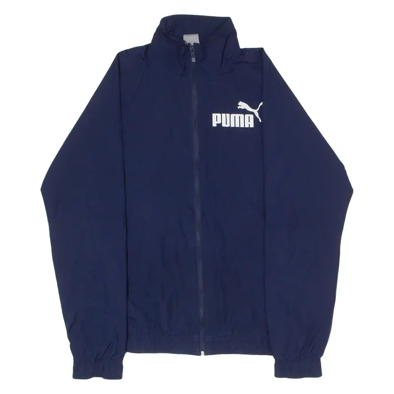 Puma Mens Windbreaker Jacket Blue M 1