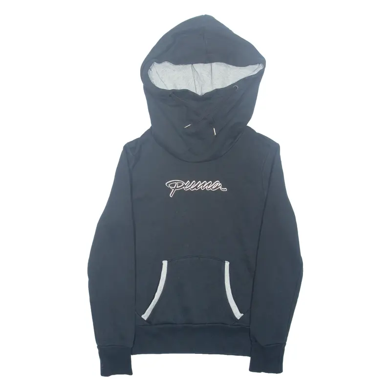 Puma Womens Black Hoodie Uk 12 1