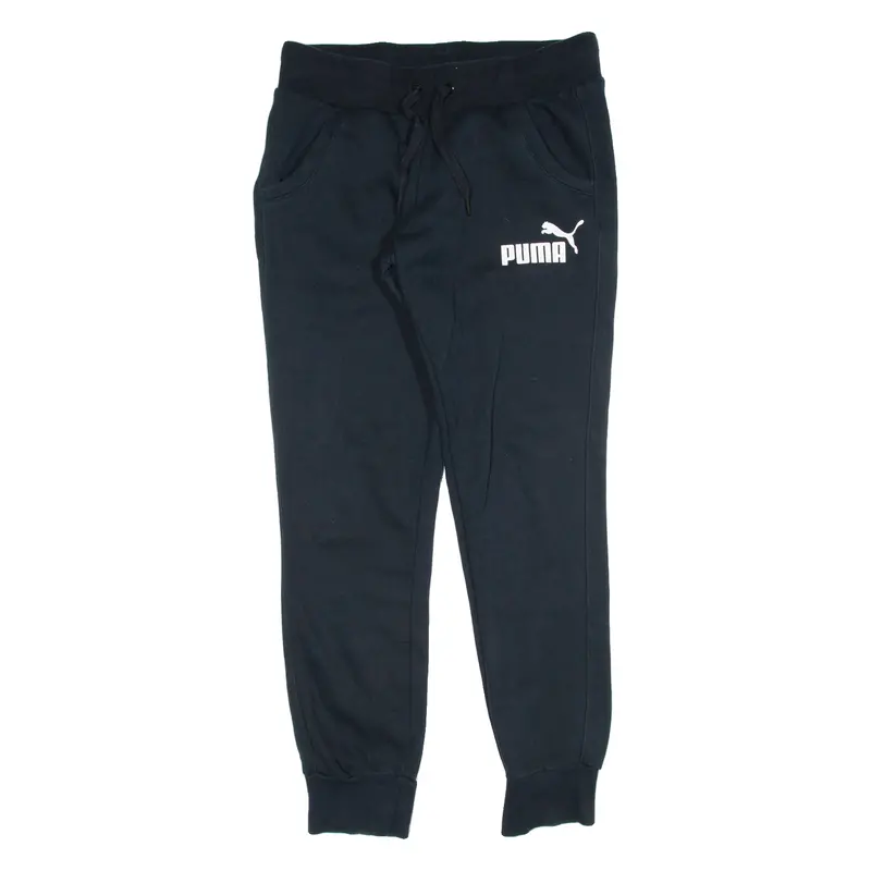 Puma Womens Joggers Blue Tapered L W34 L31 1
