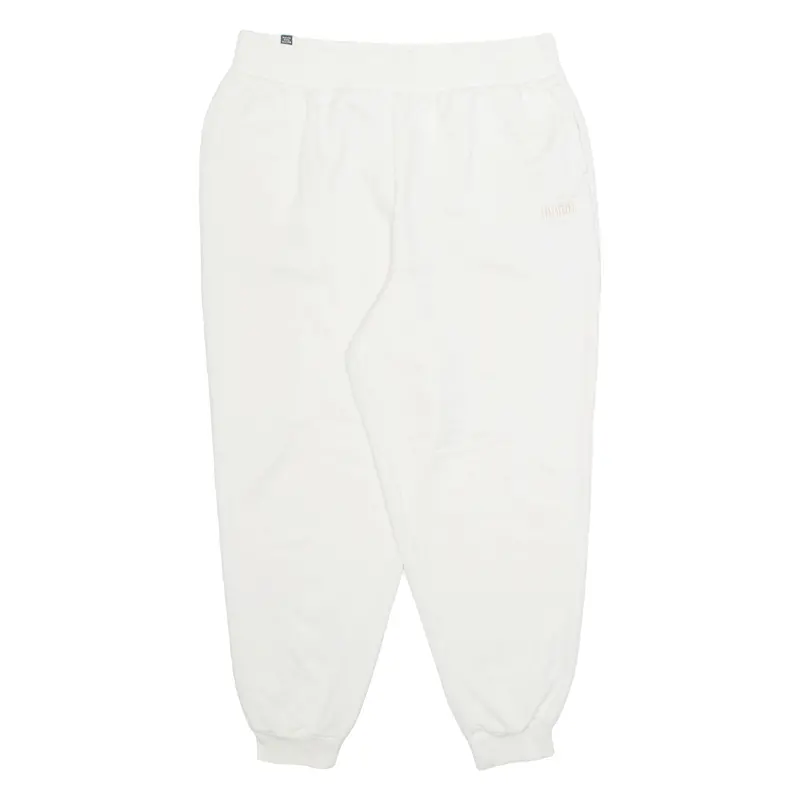 Puma Womens Joggers White Tapered Xl W32 L27 1