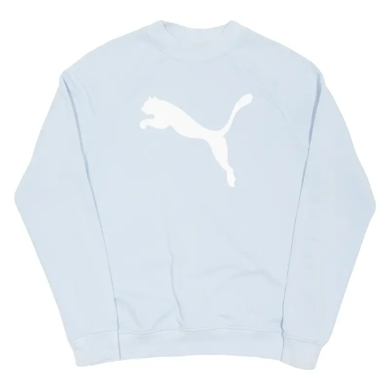Puma Womens Sweatshirt Blue Uk 12 1