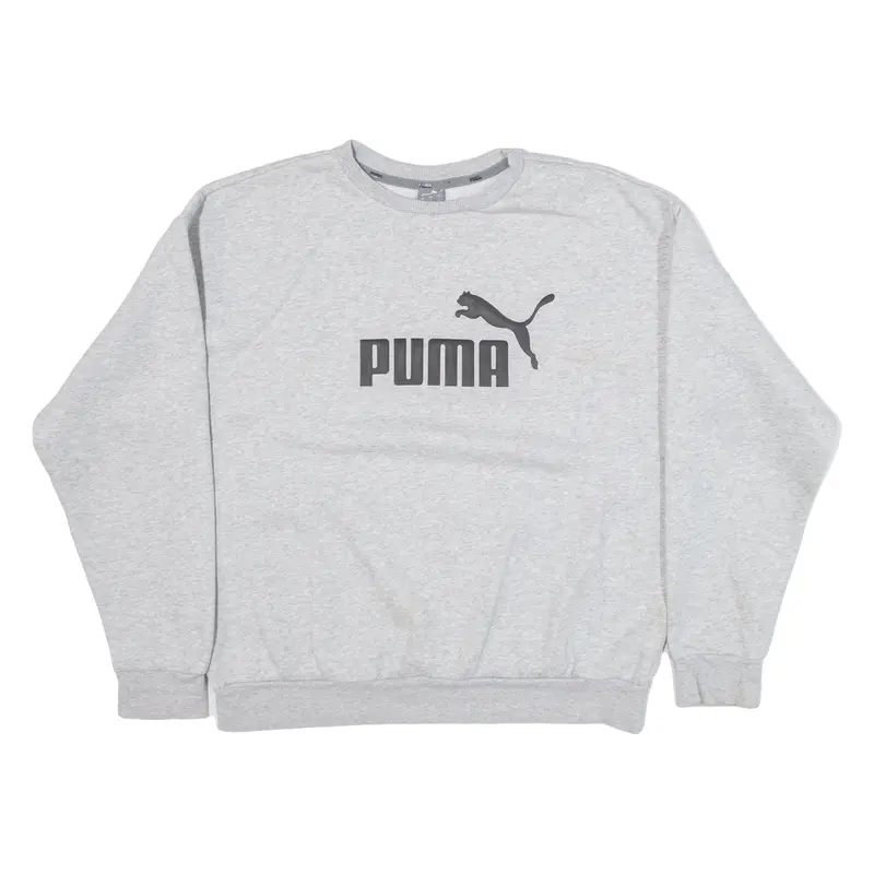 Puma Womens Sweatshirt Grey L 1