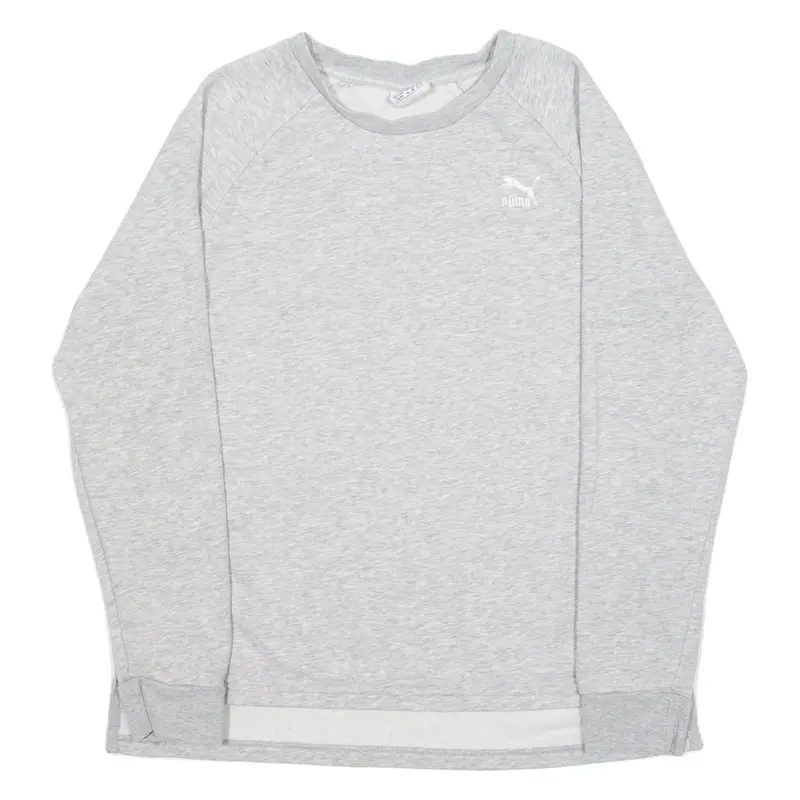 Puma Womens Sweatshirt Grey Xs 1