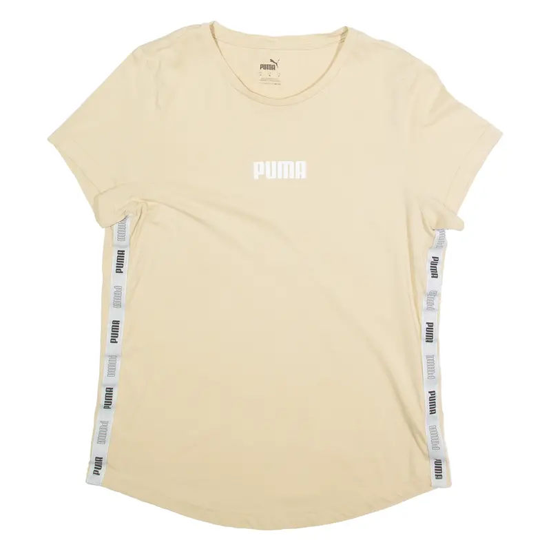 Puma Womens T-Shirt Beige M 1