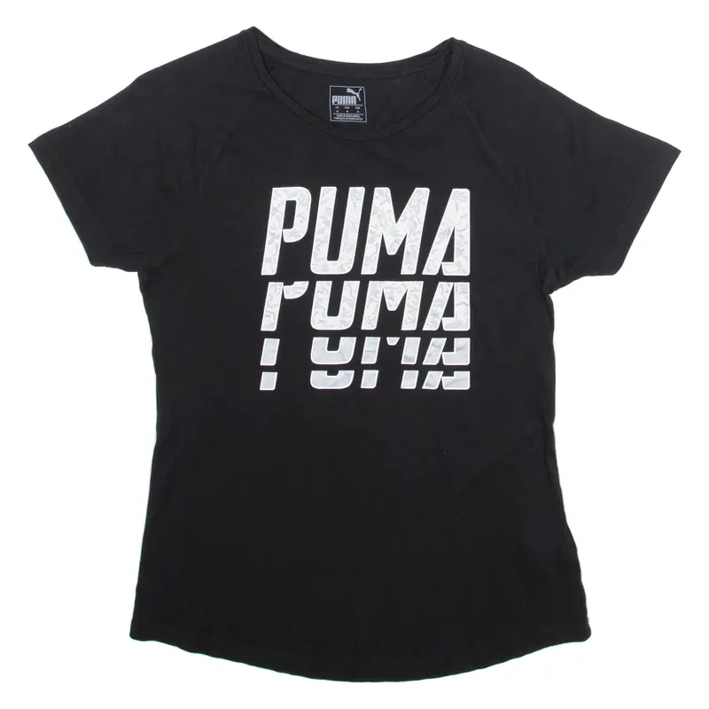 Puma Womens T-Shirt Black M 1