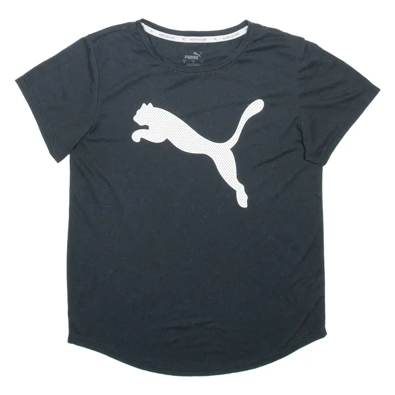 Puma Womens T-Shirt Black S 1