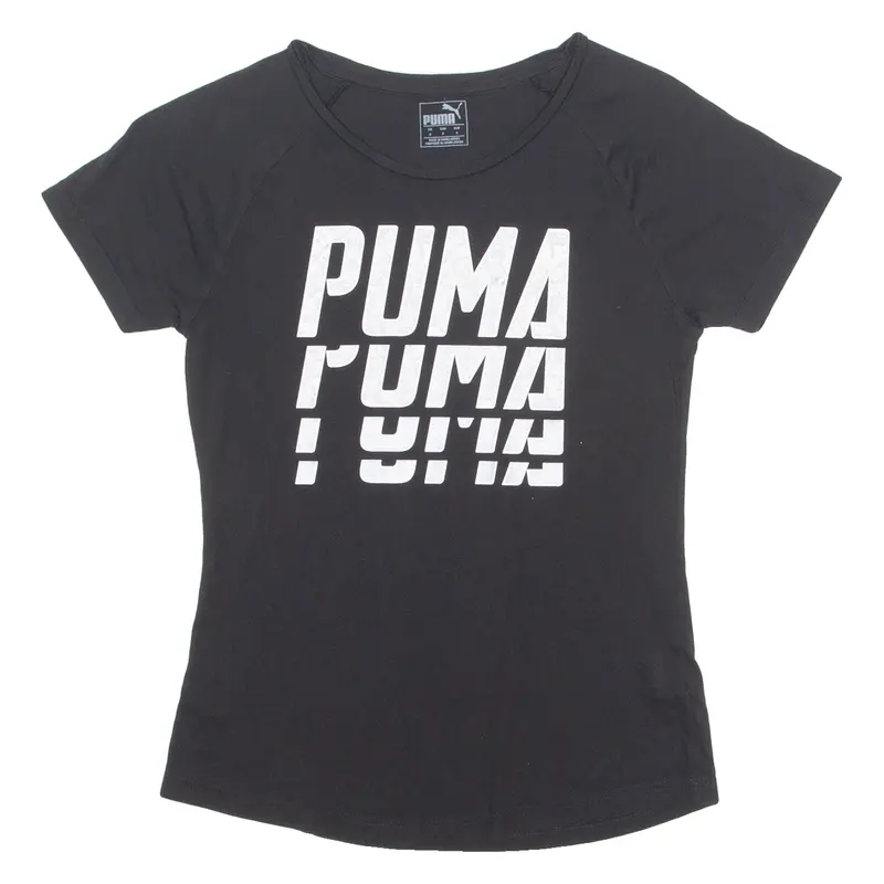 Puma Womens T-Shirt Black S 1