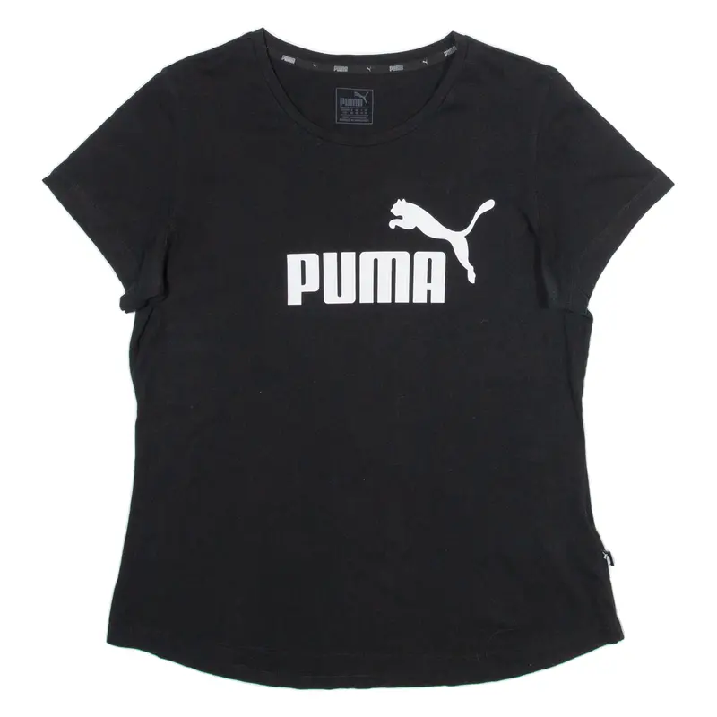 Puma Womens T-Shirt Black Uk 14 1