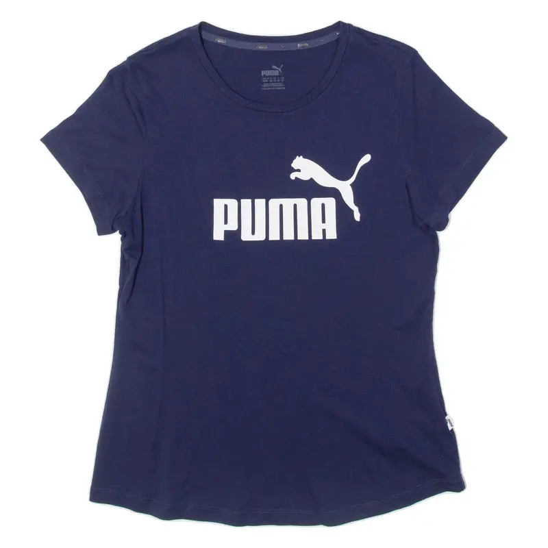 Puma Womens T-Shirt Blue M 1