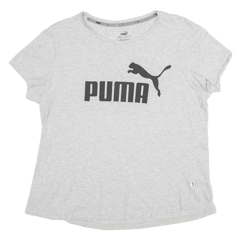 Puma Womens T-Shirt Grey Uk 16 1