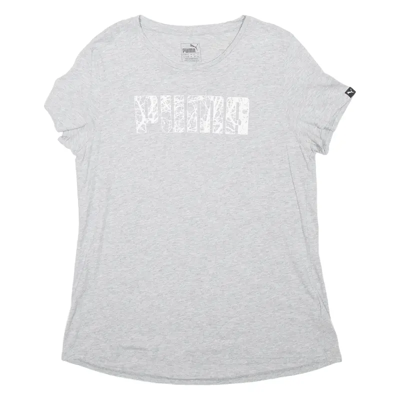 Puma Womens T-Shirt Grey Uk 18 1