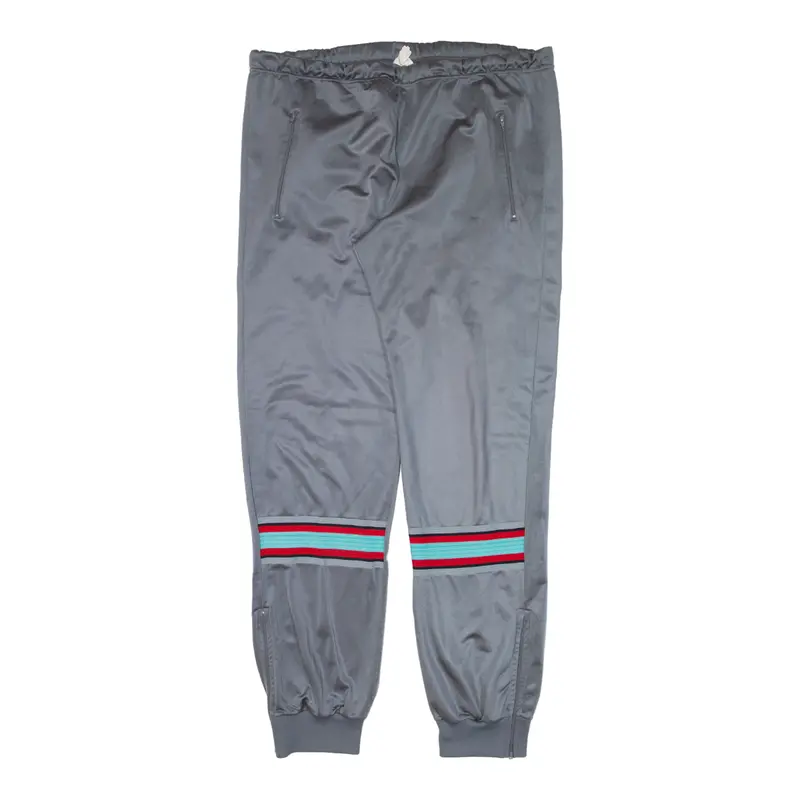 Puma Womens Track Pants Grey Tapered 2Xl W38 L32 1