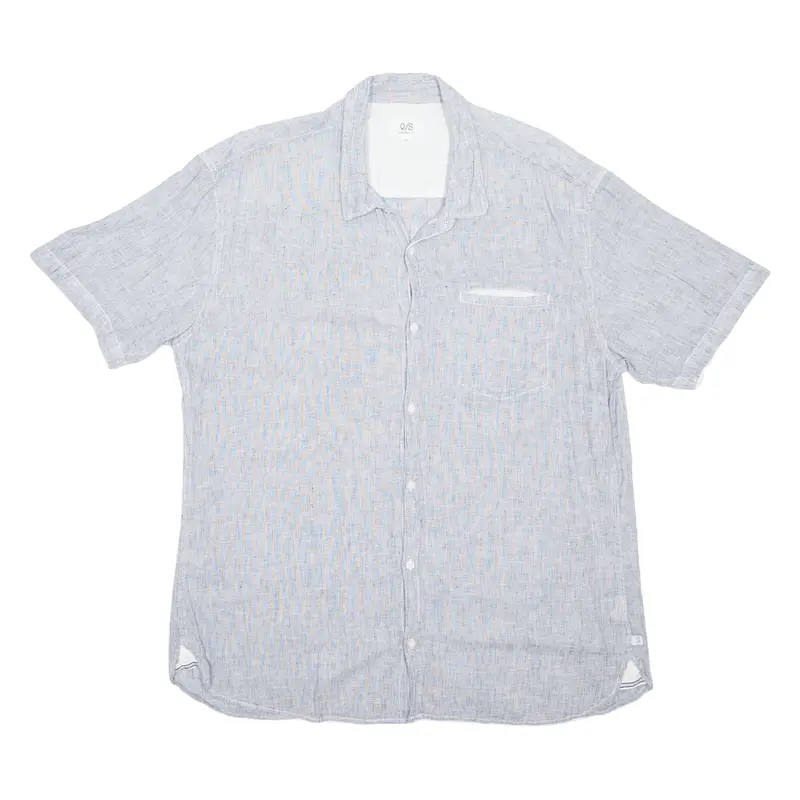 Q/S Mens Formal Shirt Blue 2Xl 1