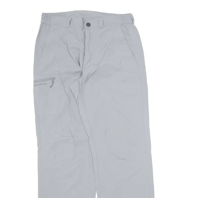 Quechua Outdoor Womens Trousers Grey Regular Straight W30 L31 2
