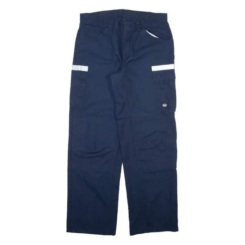 Red Kap Cargo Mens Trousers Blue Regular Straight W34 L34 1