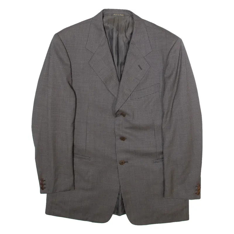 Reda Mens Blazer Jacket Brown M 1