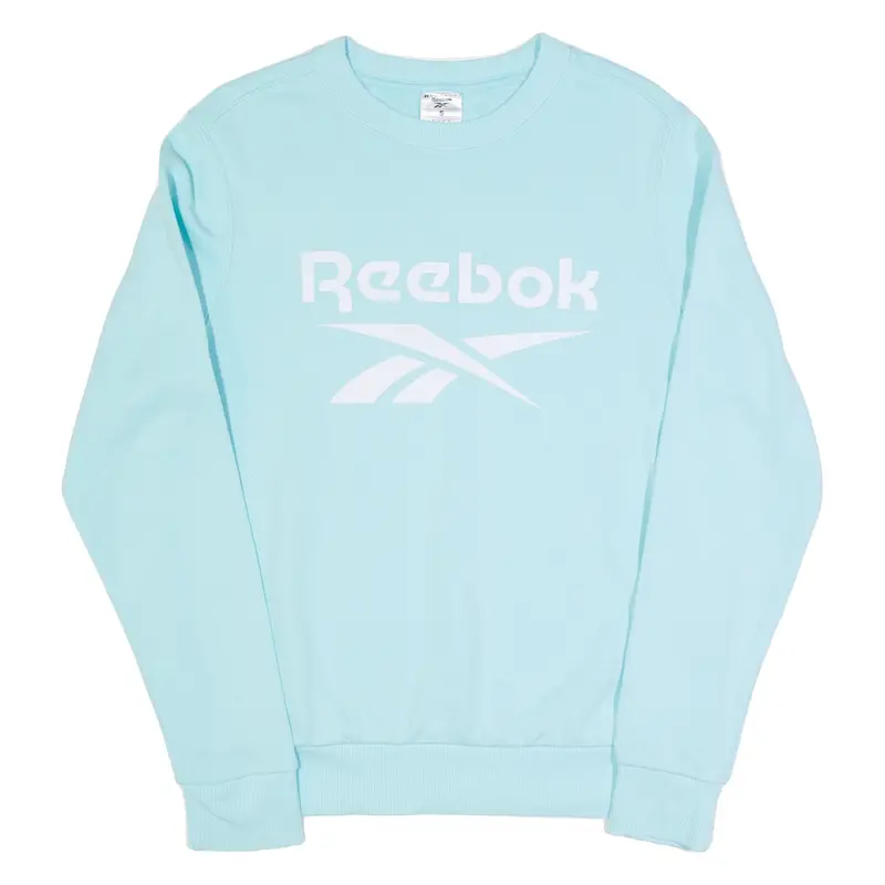 Reebok Mens Sweatshirt Blue S 1