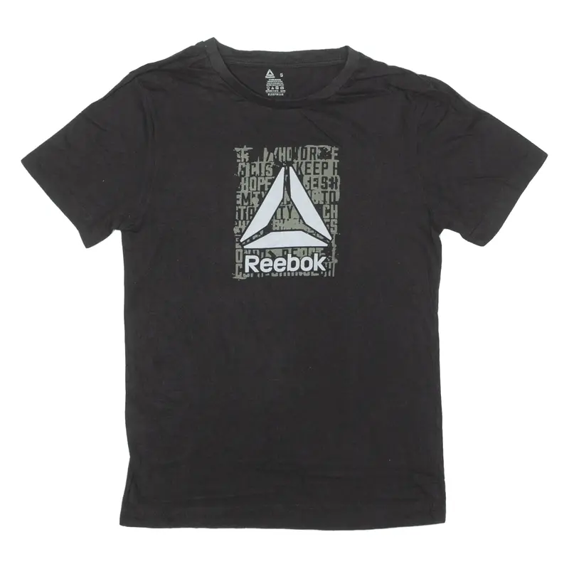 Reebok Mens T-Shirt Black S 1