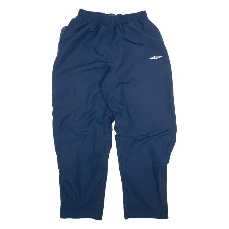 Reebok Mesh Lined Womens Track Pants Blue Straight L W30 L29 1