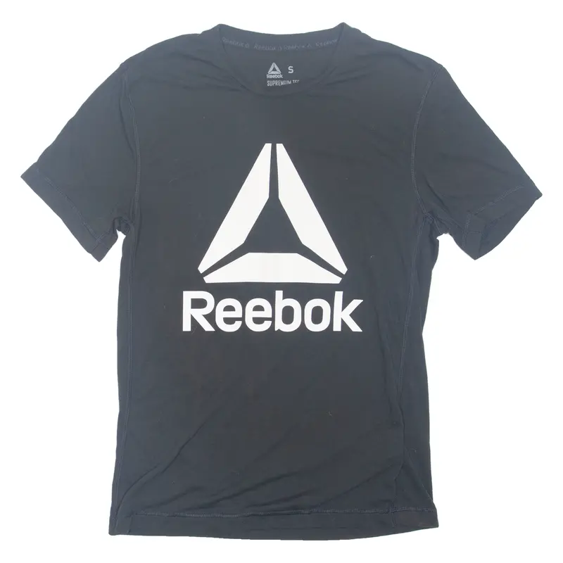Reebok Supremium Tee Womens T-Shirt Black S 1