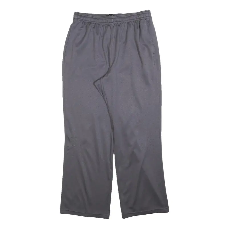 Reebok Womens Joggers Grey M W28 L28 Polyester Blend Regular Fit Straight Leg 1
