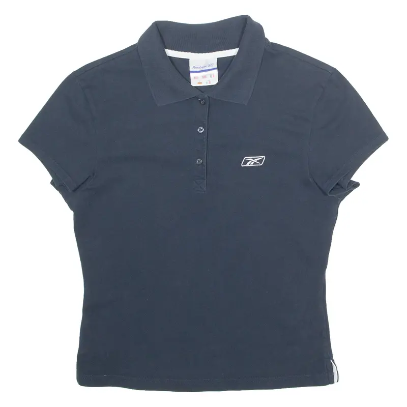 Reebok Womens Polo Shirt Blue Uk 16 1