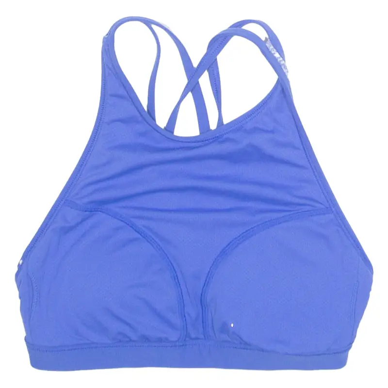 Reebok Womens Sports Vest Blue Sleeveless Xs 1