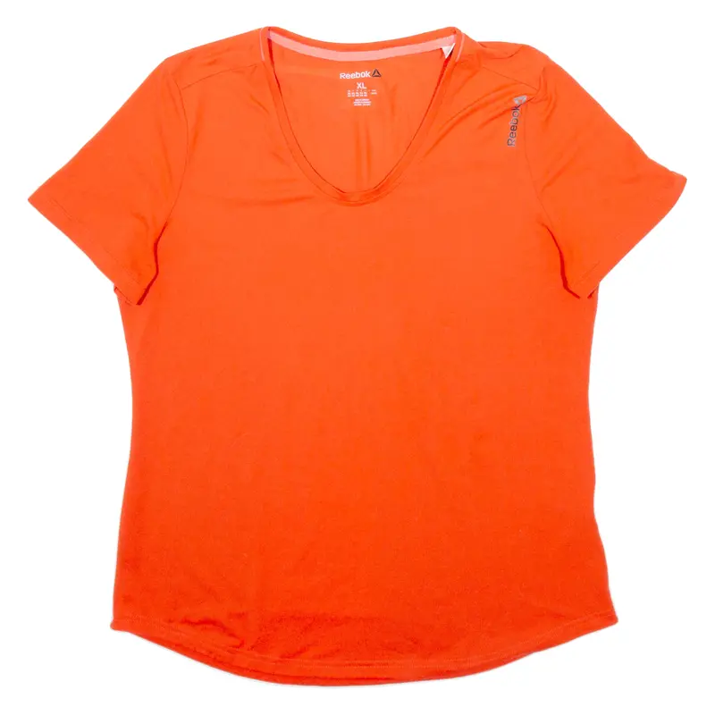 Reebok Womens T-Shirt Orange Xl 1