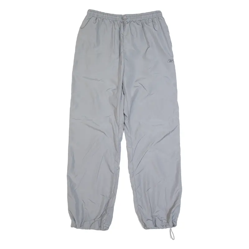 Reebok Womens Track Pants Grey Tapered Uk 16 W30 L29 1