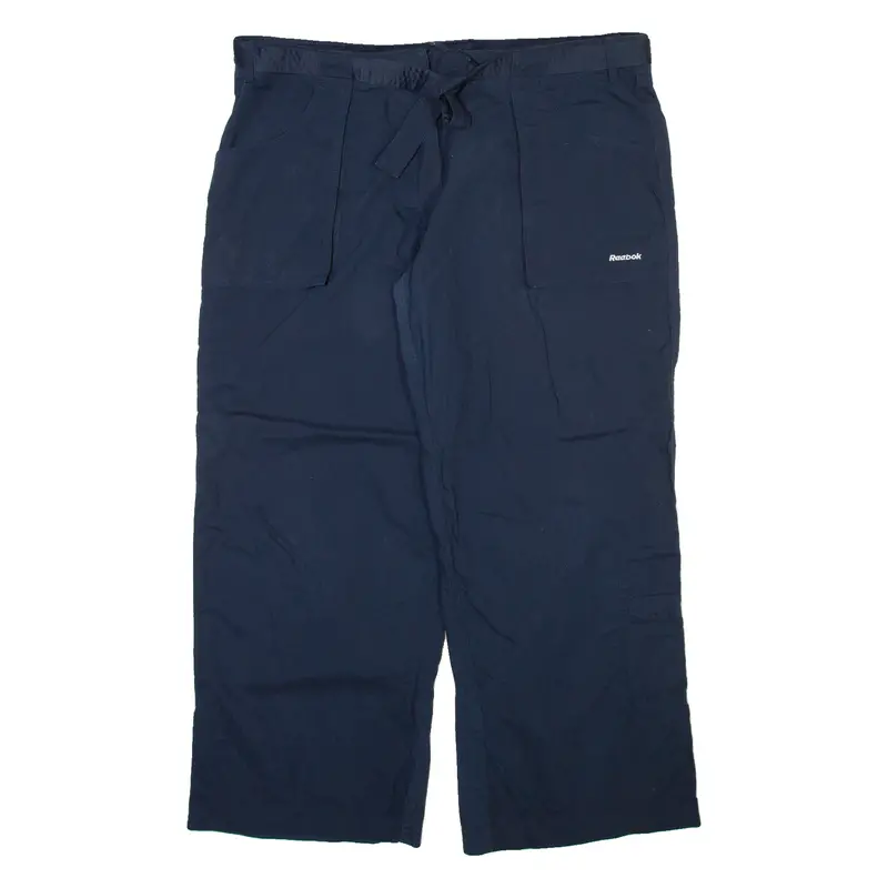 Reebok Womens Trousers Blue Relaxed Straight W38 L28 1