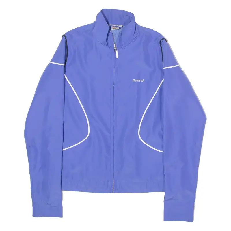 Reebok Womens Windbreaker Jacket Purple Uk 8 1