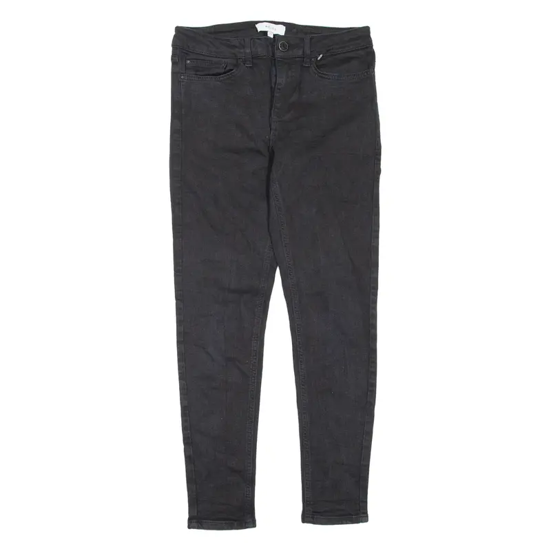 Reiss Womens Jeans Black Regular Skinny W27 L27 1