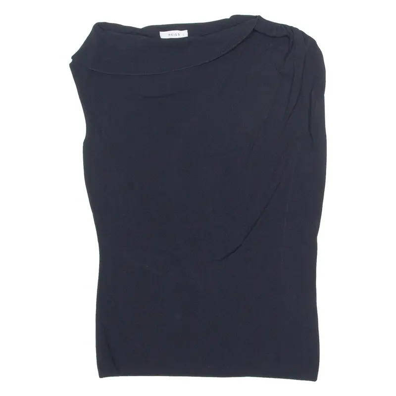 Reiss Womens Vest Black Sleeveless S 1
