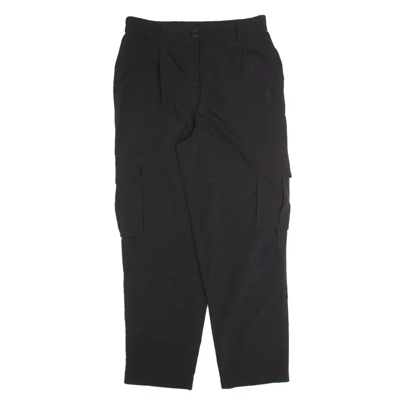 Religion London Cargo Womens Trousers Black Regular Tapered W28 L28 1